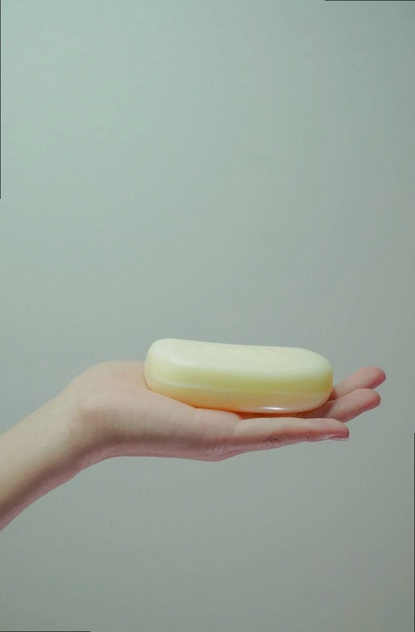 カオリンとラベンダーの石けん